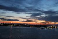 Sonnenuntergang in Southampton