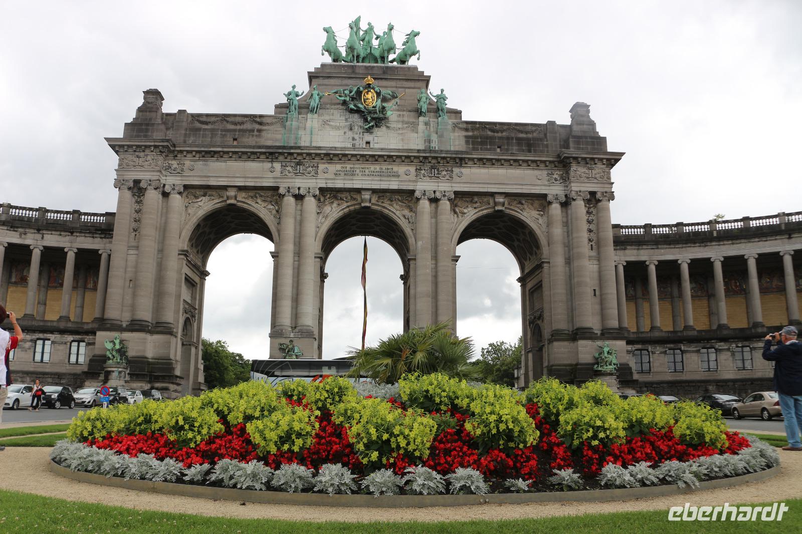 Triumphbogen im Jubelpark in Brüssel