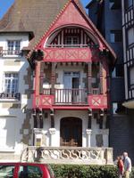 Deauville, Spaziergang durch den Ort