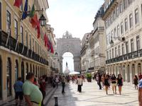 Lissabon - Rua do Augusta, Brodway von Lissabon