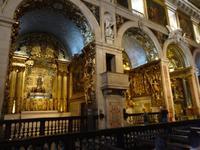 Lissabon - Igresia Sao Roque, doch im Inneren sehr prunkvoll