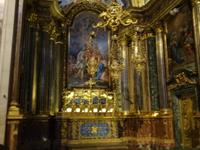 Lissabon - Igresia Sao Roque, doch im Inneren sehr prunkvoll