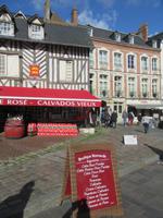 Leckereien überall in Honfleur
