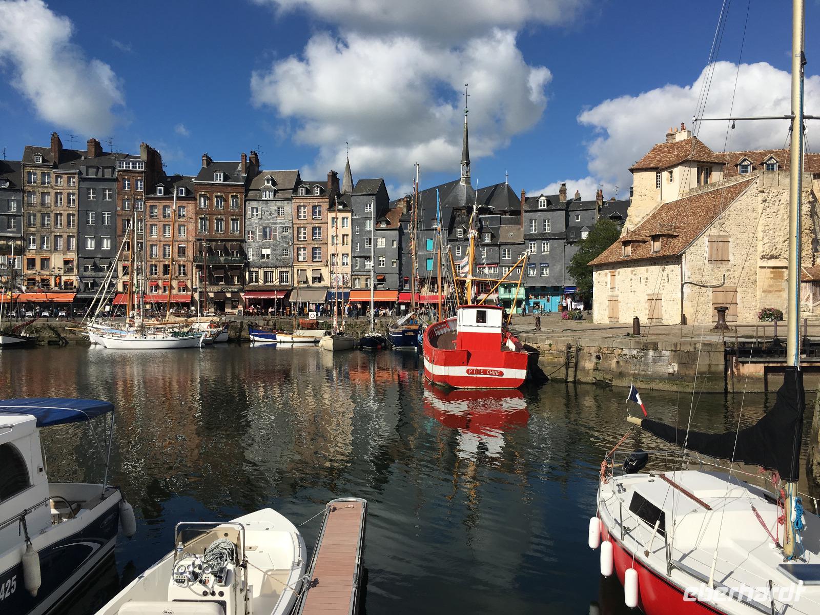 Idyllischer Hafen von Honfleur