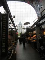 Blick aus der Markthalle 