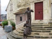 Normandie - Honfleur - Straßenkünstler