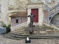Normandie - Honfleur - Straßenkünstler