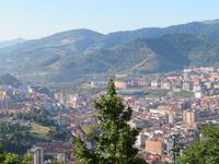 Bilbao - auf dem Berg Artxanda - Blick über die Stadt
