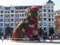 Bilbao - Guggenheim-Museum - Blumenhund