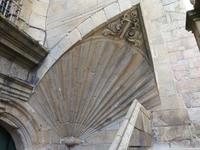 Santiago de Compostela - Kathedrale - Muschel