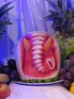 Mein Schiff 3 -Weisse Poolparty - Kunstwerke aus Obst