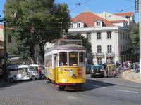 Lissabon -Altstadt - Straßenbahn