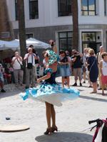 Cadiz  - Altstadt - Flamenco-Tänzerin