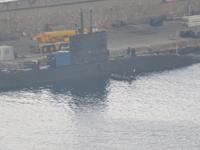 Gibraltar - U-Boot im Hafen