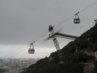 Gibraltar - Seilbahn auf den Gibraltar-Felsen