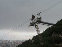 Gibraltar - Seilbahn auf den Gibraltar-Felsen