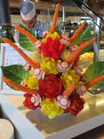 Mein Schiff 3 - Kunst aus Gemüse