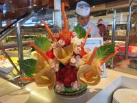 Mein Schiff 3 - Kunst aus Gemüse