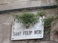 Barcelona -Platz Sant Felip Neri