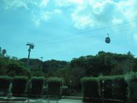 Barcelona - Seilbahn am Berg Montjuic