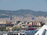 Barcelona - Hafen -Blick über die Stadt