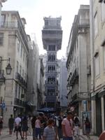 Lissabon , Elevador de Santa Justa