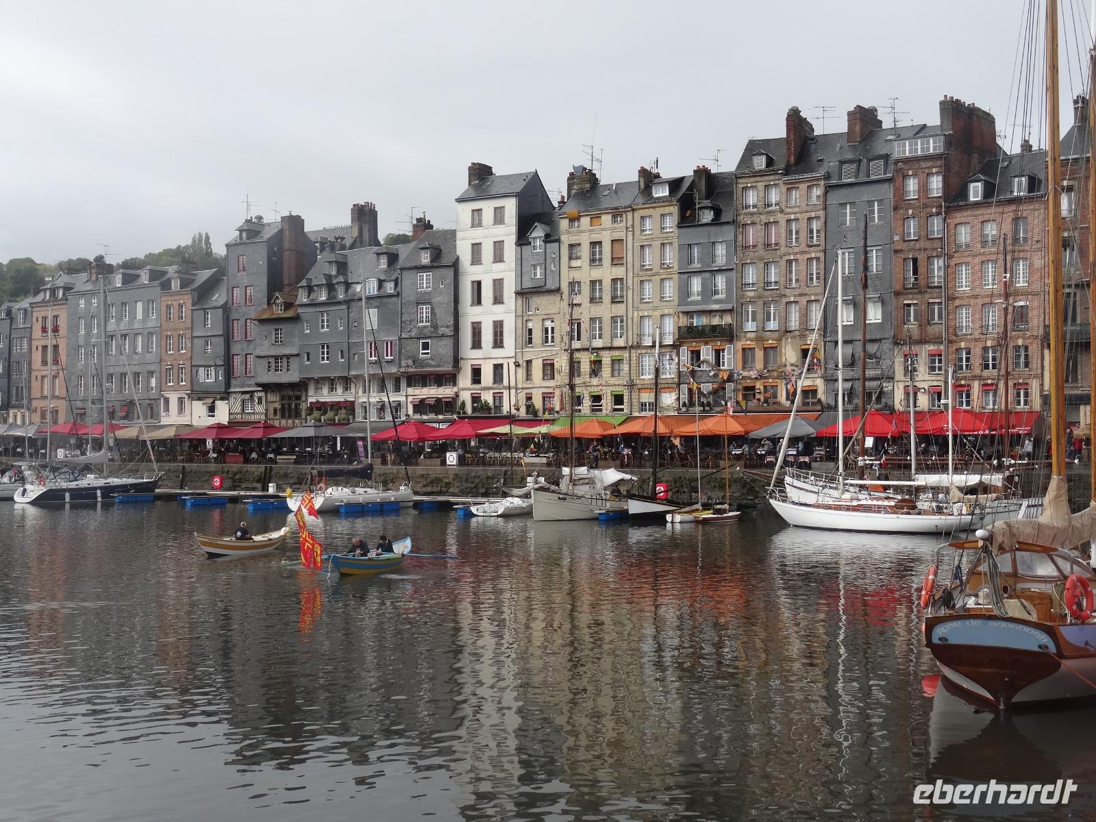 Ausflug in Le Havre - Hornfleur, das pittoreske Hafenbecken 