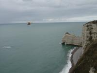 Ausflug in Le Havre - Etretat, Kreidefelsen