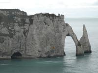 Ausflug in Le Havre - Etretat, Kreidefelsen