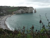 Ausflug in Le Havre - Etretat, Kreidefelsen