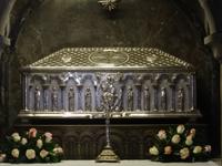 Santiago de Compostela -  in der Kathedrale, Reliquien des heiligen Jakobus