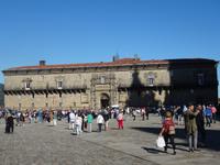 Santiago de Compostela - ehemaliges Spital auf dem Platz der Steinmetze