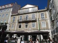 Lissabon , wunderschöne Kachelfassade