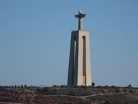Auslauf aus Lissabon - Christus Statue