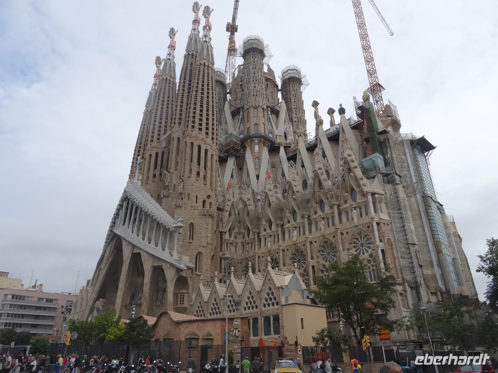 Barcelona - Sagrada Familia, von allen Seiten
