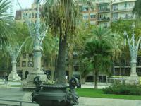 Barcelona - alte Straßenlaternen
