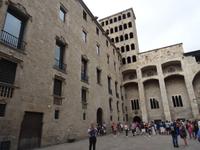 Barcelona - Spaziergang durchs gotische Viertel, ehemaliger Königspalast