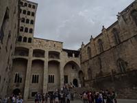 Barcelona - Spaziergang durchs gotische Viertel, ehemaliger Königspalast