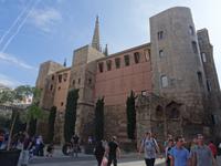 Barcelona - Spaziergang durchs gotische Viertel, Reste der alten Stadtmauer