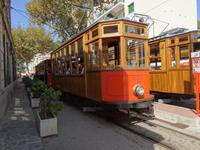 Mallorca - Port de Soller, historische Straßenbahn