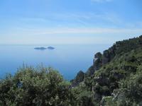 Fahrt entlang der berühmten Amalfitana ...