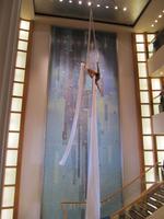 Unsere Seilakrobatik-Künstlerin an Bord!