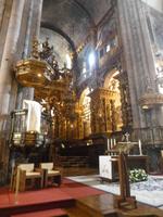 In der Kathedrale von Santiago de Compostela