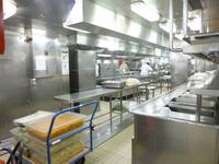 Küchenbesichtigung auf der Mein Schiff 1