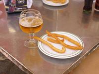 Spaziergang durch Cadiz - Churros zur Verkostung