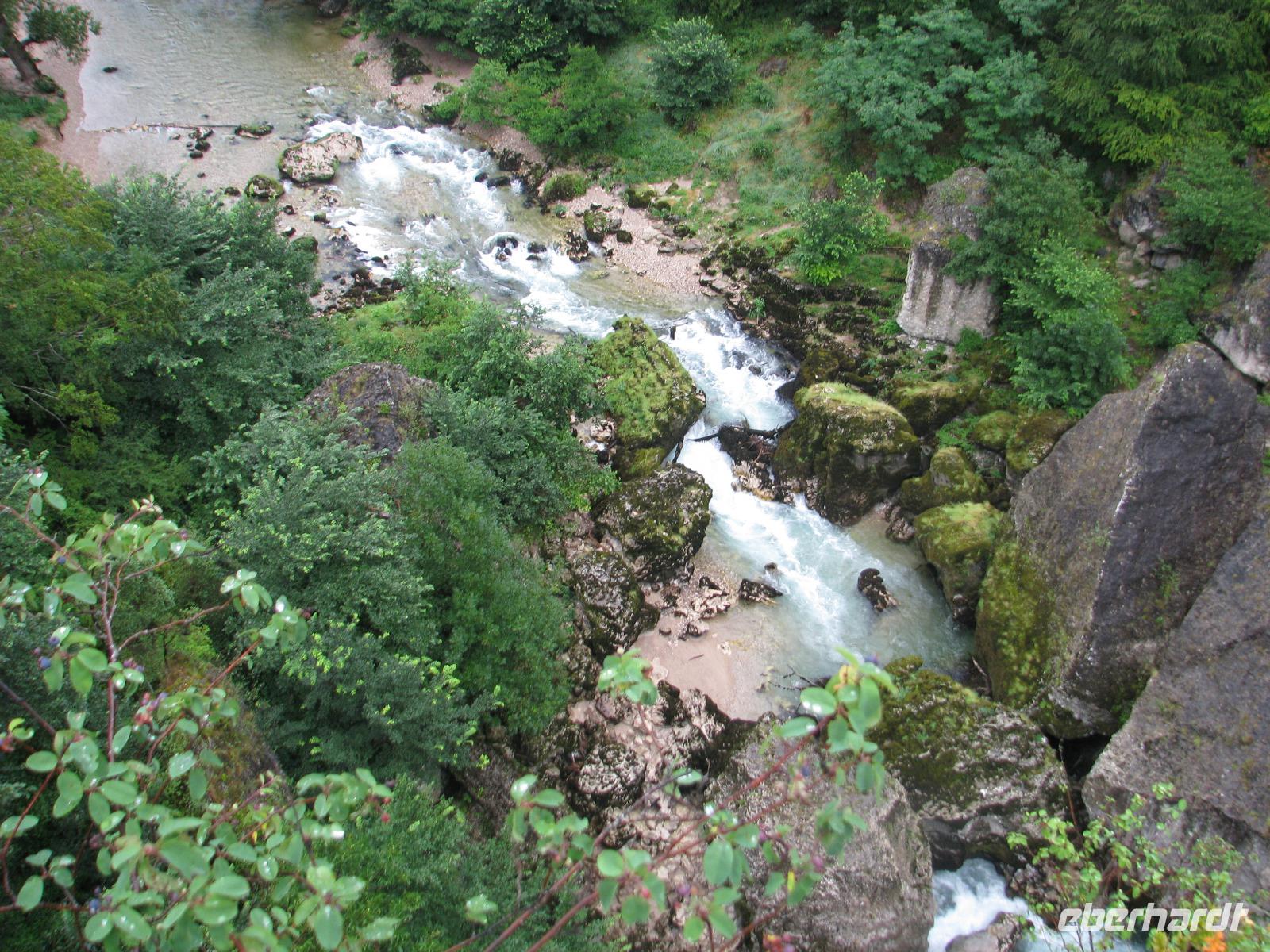 Blick in die Tiefe der Tarn-Schlucht