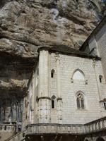Tag 5 - 2 - Rocamadour - Gottesgebäude um den Place St-Amadour (1)