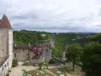 Tag 5 - 3 - Rocamadour - Notre Dame mit Festungsmauern (3)