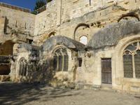 3. Tag St. Emilion Fenster der Felsenkirche