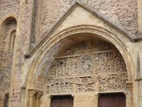 5. Tag Conques - Tympanon mit Jüngsten Gericht